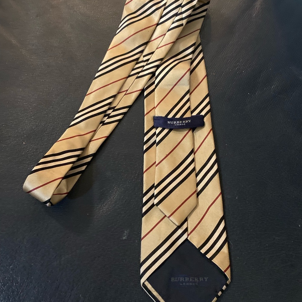 Burberry London men’s silk tie